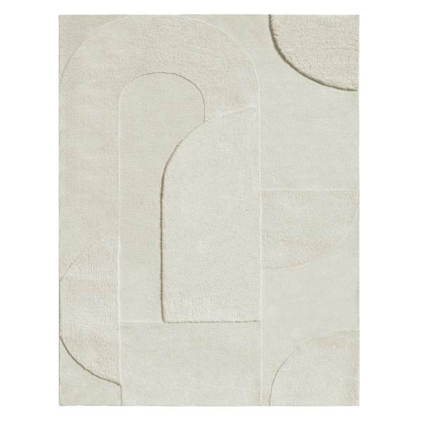 at home (B884) Crosby St. Ivory High-Low Area Rug 8x10