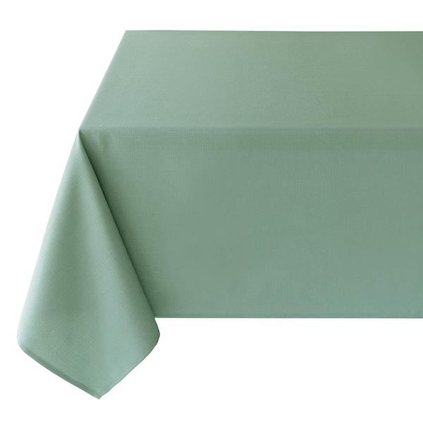 at home Basics Solid Eucalyptus Green Tablecloth 60x104