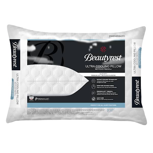 at home BeautyRest Ultra Cooling Bed Pillow Standard/Queen