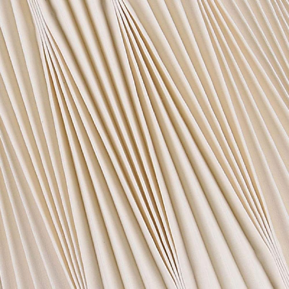 At Home Beige Pleat Drum Large Table Lamp Shade 13x17x12