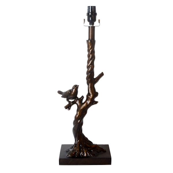 at home Bronze Bird Medium Large Table Lamp Base 24"