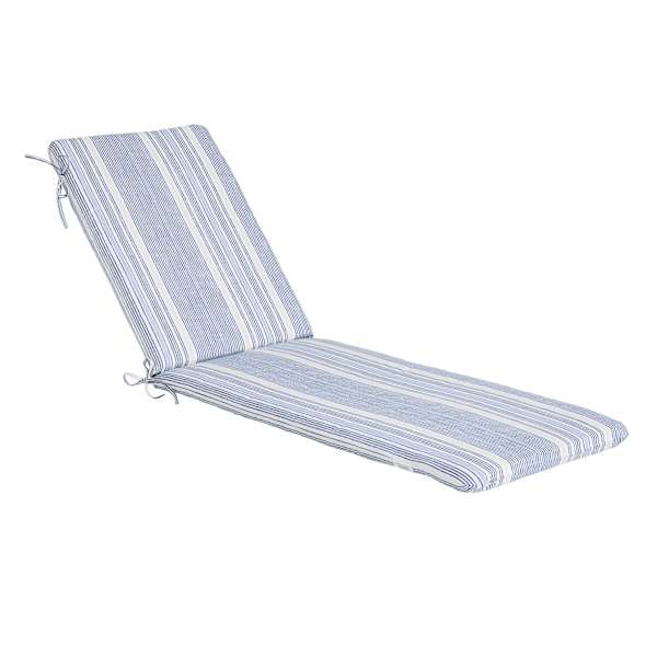 at home Calisto Pinstripe Outdoor Chaise Lounge Cushion