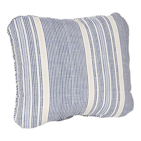 at home Calisto Pinstripe Outdoor Corded Back Cushion