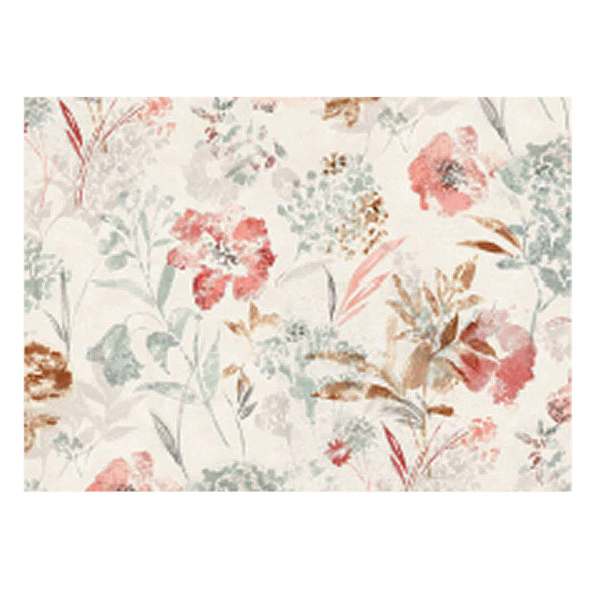 at home Coral Floral Fields Easy Care Tablecloth 60x104