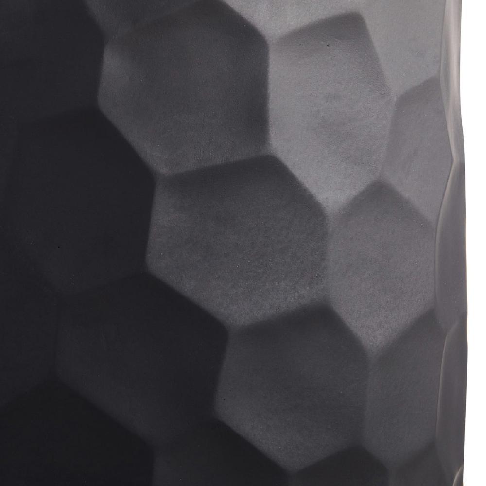 At Home Crosby St. Elena Black Outdoor Planter Large