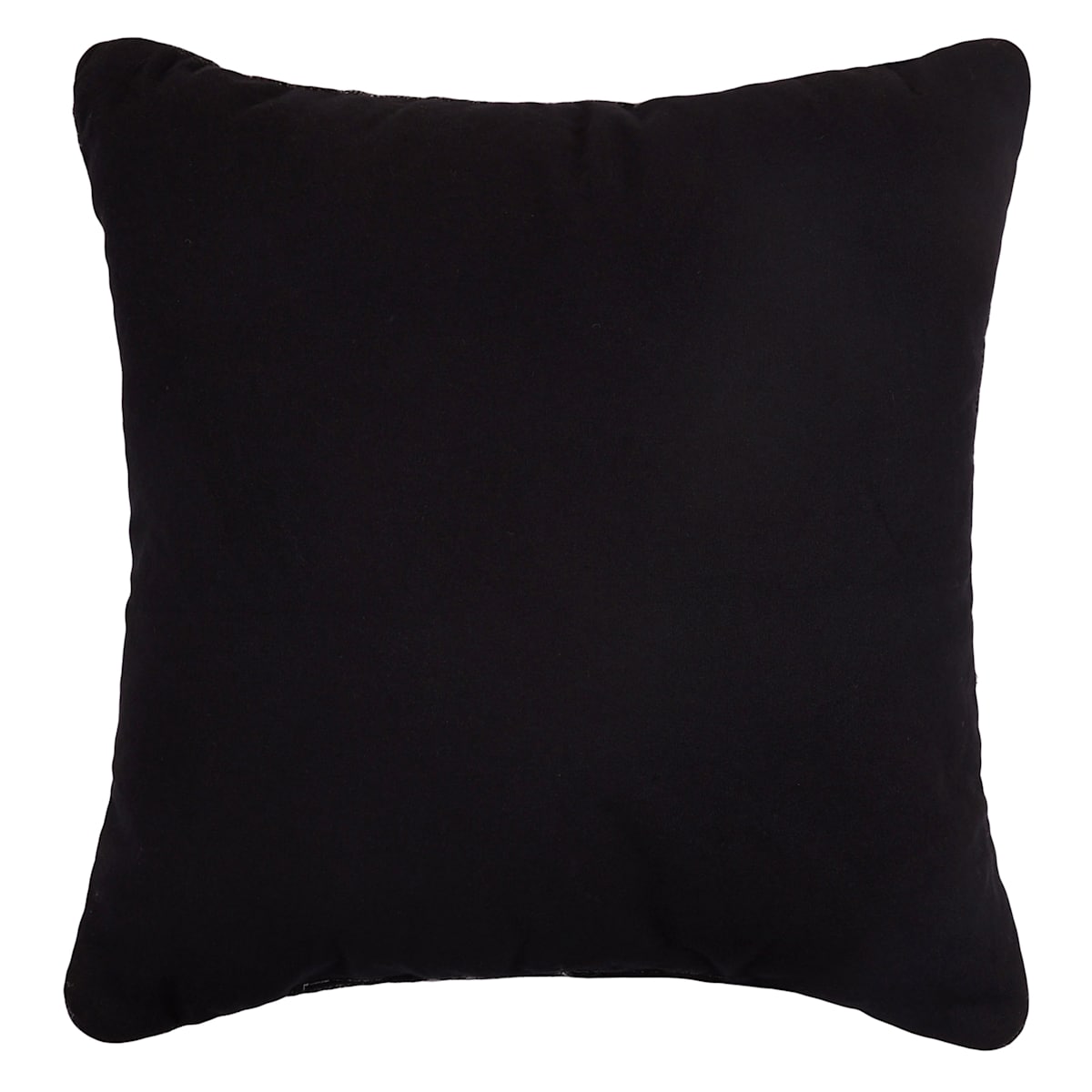 At Home Crosby St. Embroidered Faces Textured Throw Pillow 18"