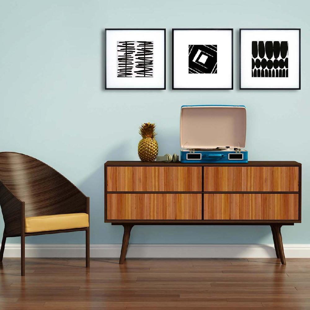 At Home Crosby St. Glass Framed Simply Elegant Wall Art 16"