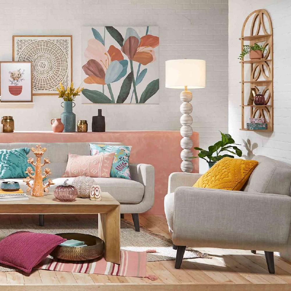At Home Crosby St. Hadley Tufted Back Accent Chair Taupe
