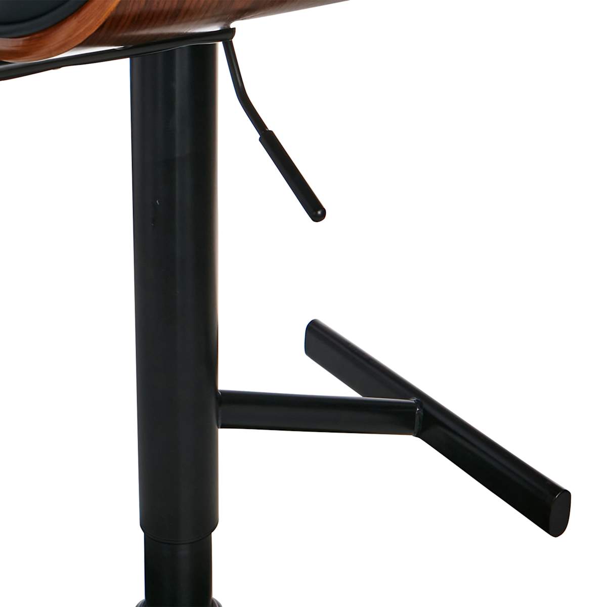 At Home Crosby St. Leonardo Adjustable Faux Leather Barstool