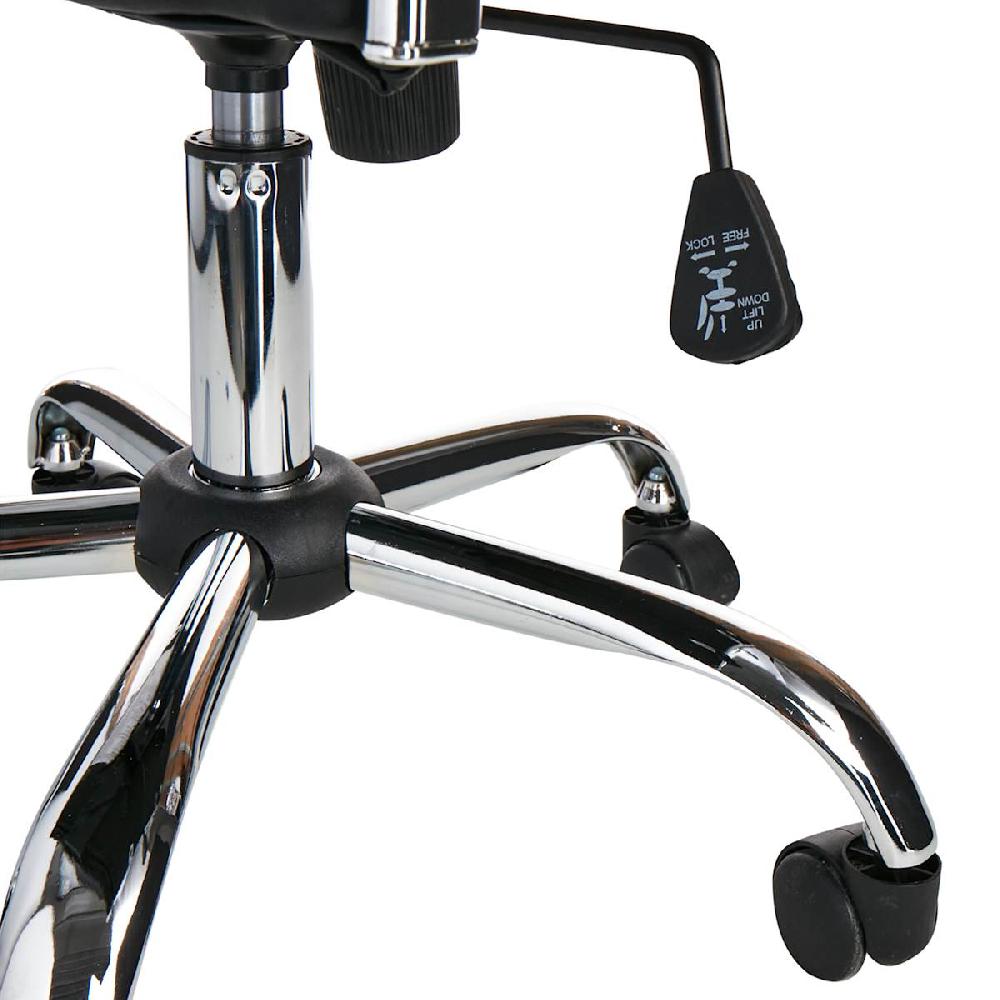 At Home Crosby St. Maxwell Adjustable Faux Leather Office Chair Black