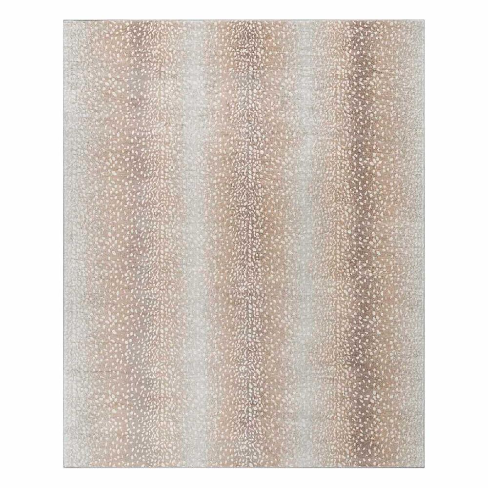 At Home (D614) Crosby St. Roma Neutral Fawn Print Area Rug 8x10