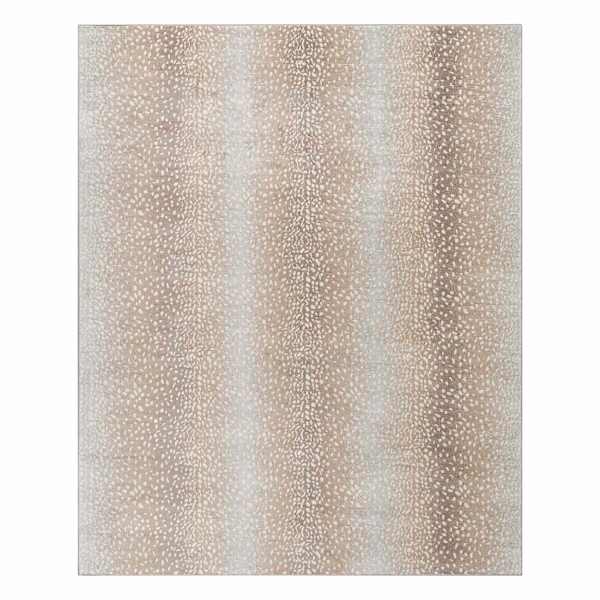 at home (D614) Crosby St. Roma Neutral Fawn Print Area Rug 8x10