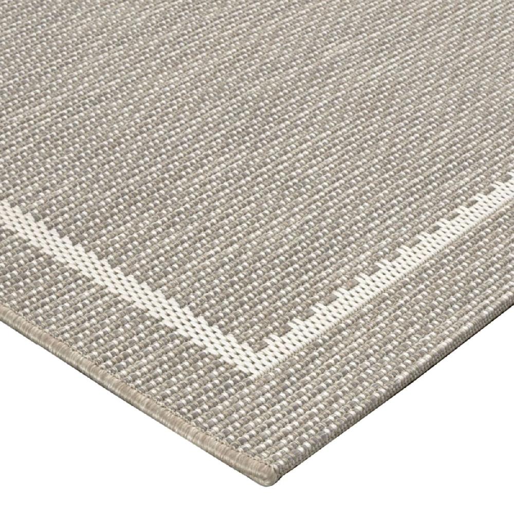 At Home (E198) Honeybloom Prisma Ivory Border Indoor & Outdoor Area Rug 8x10