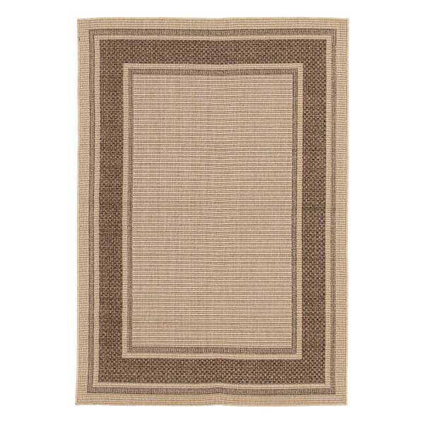 at home (E212) Santorini Cayden Natural Woven Indoor & Outdoor Area Rug 5x7