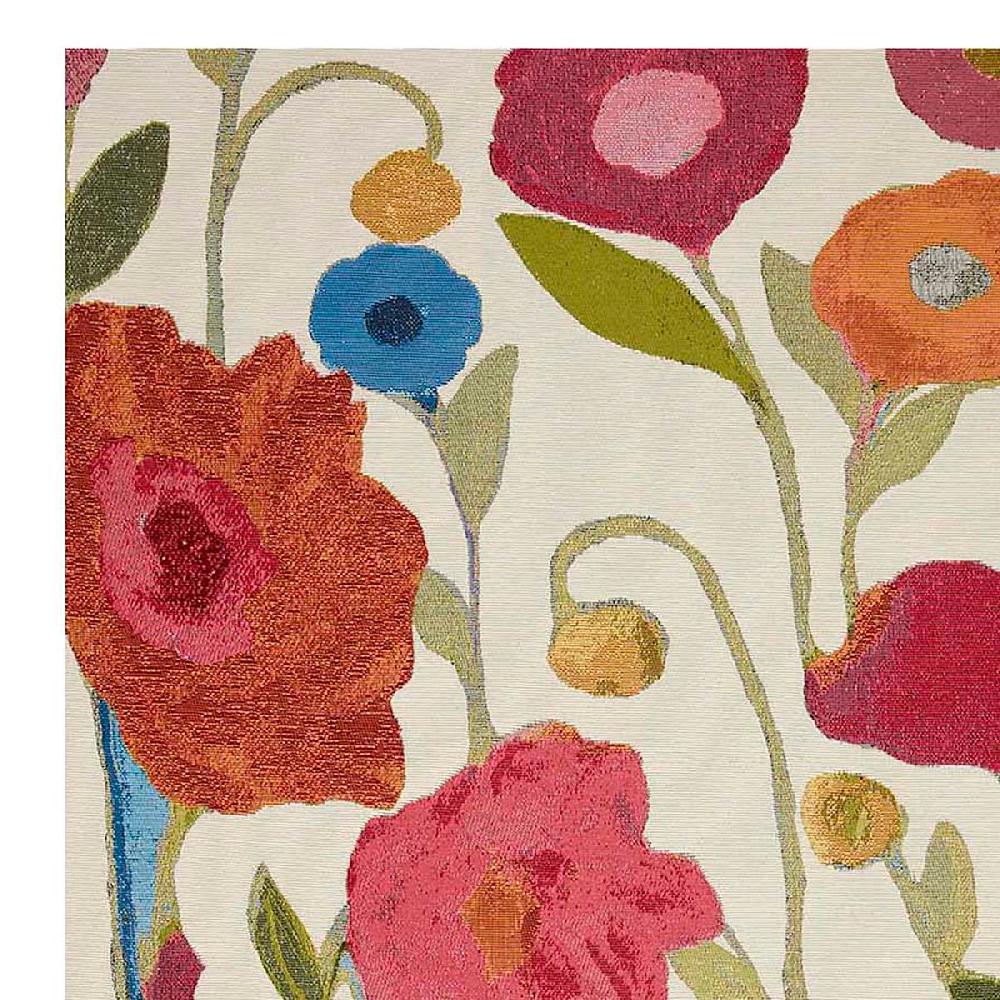 At Home (E297) Mikayla Ivory Floral Indoor & Outdoor Area Rug 5x8