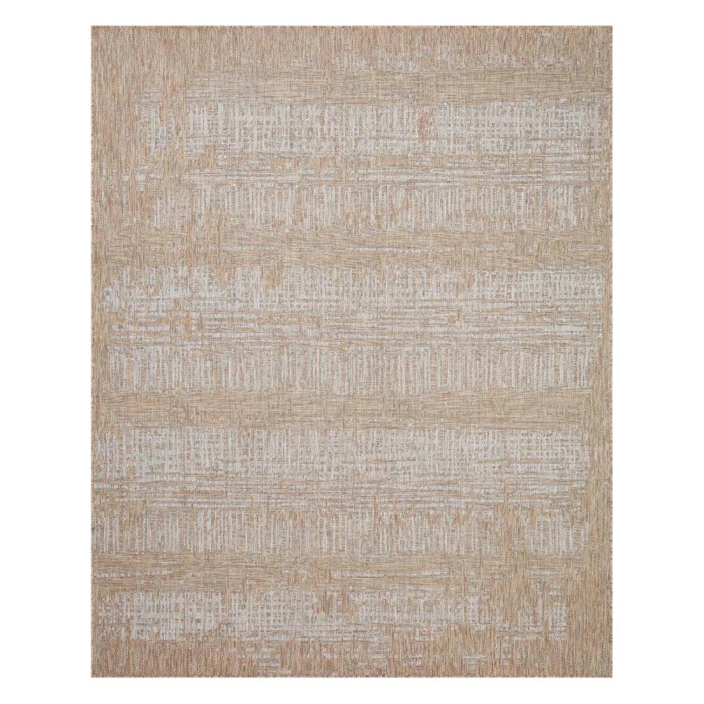At Home (E500) Honeybloom Melissa Blue & Natural Distressed Stripe Outdoor Area Rug 8x10