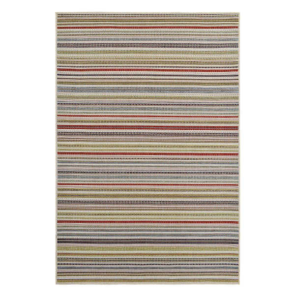 at home (E531) Magic Multicolor Striped Outdoor Area Rug 5x7