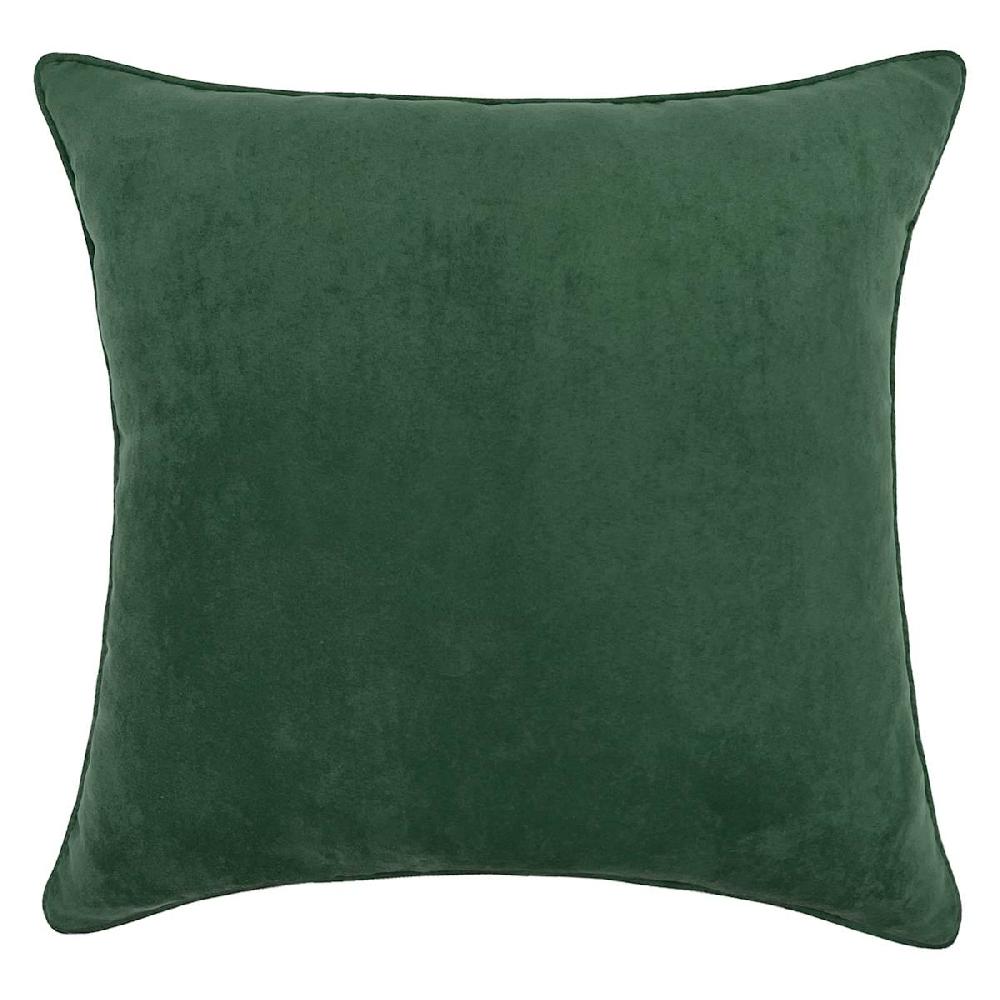 At Home Emerald Green Torrey Faux Suede Throw Pillow 18"