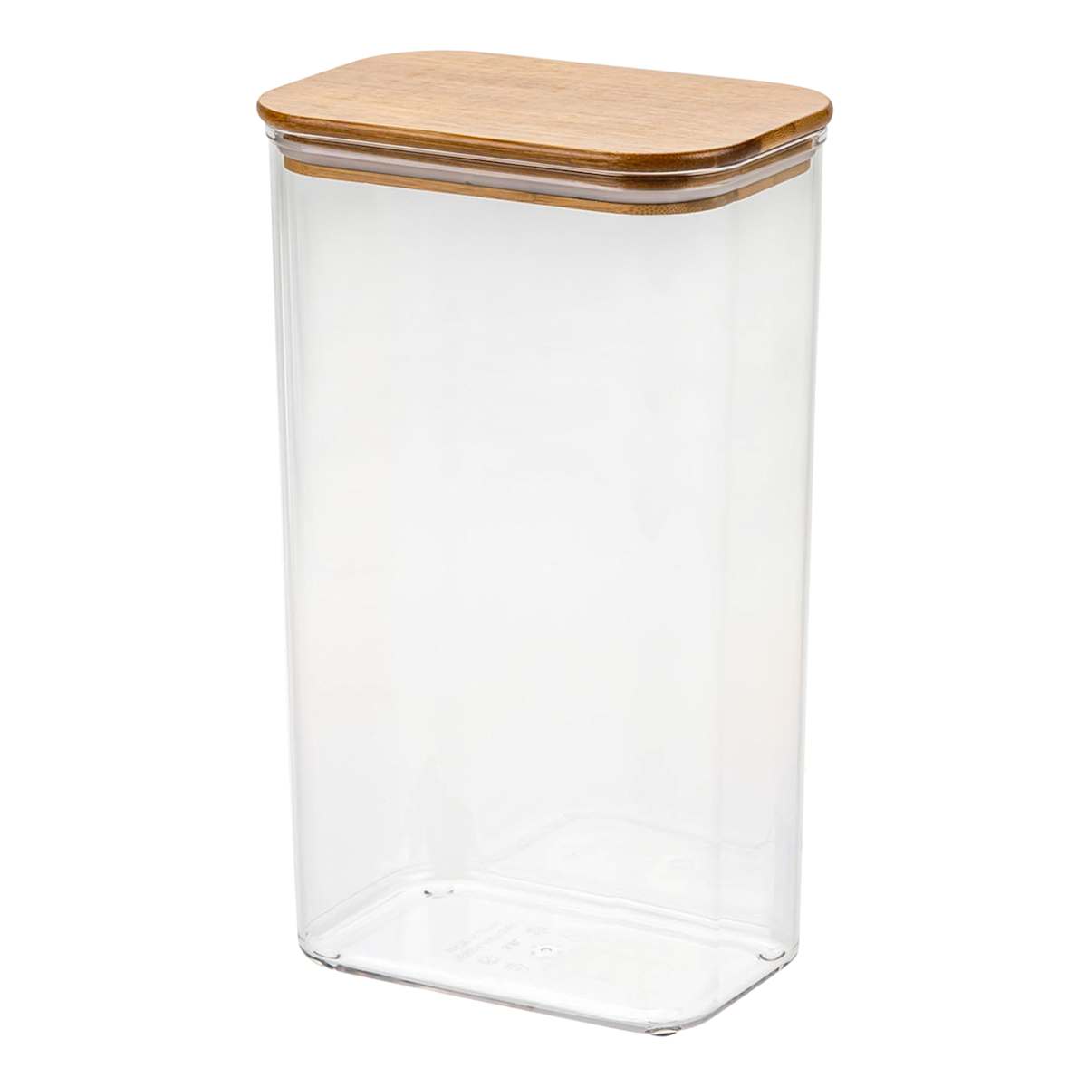 At Home Food Storage Container With Bamboo Lid 121.7oz