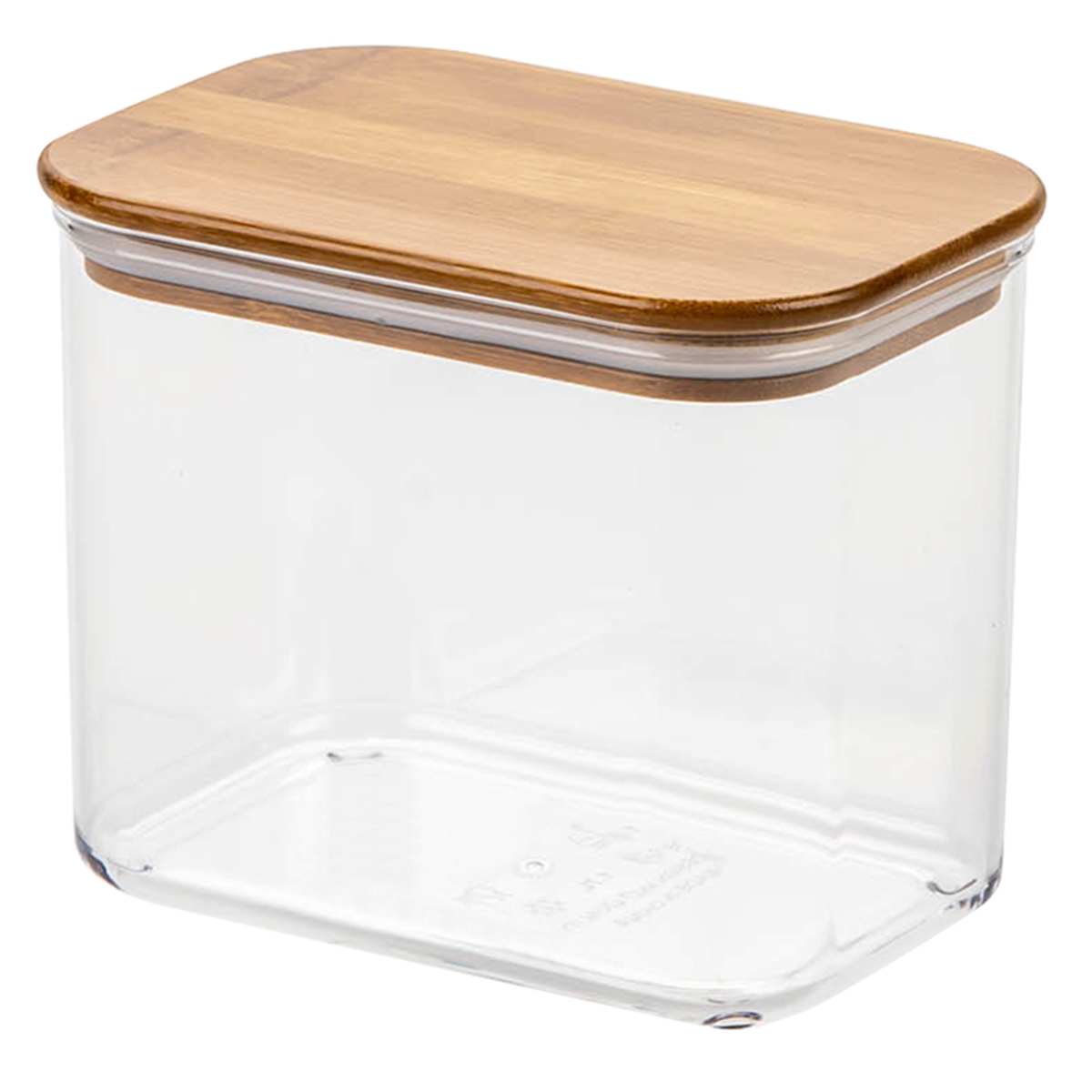 At Home Food Storage Container With Bamboo Lid 57.5oz