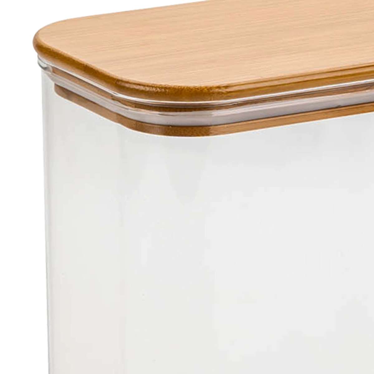 At Home Food Storage Container With Bamboo Lid 57.5oz