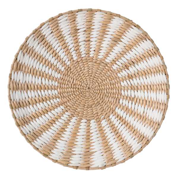 at home Found & Fable Woven Decorative Wall Basket 14"