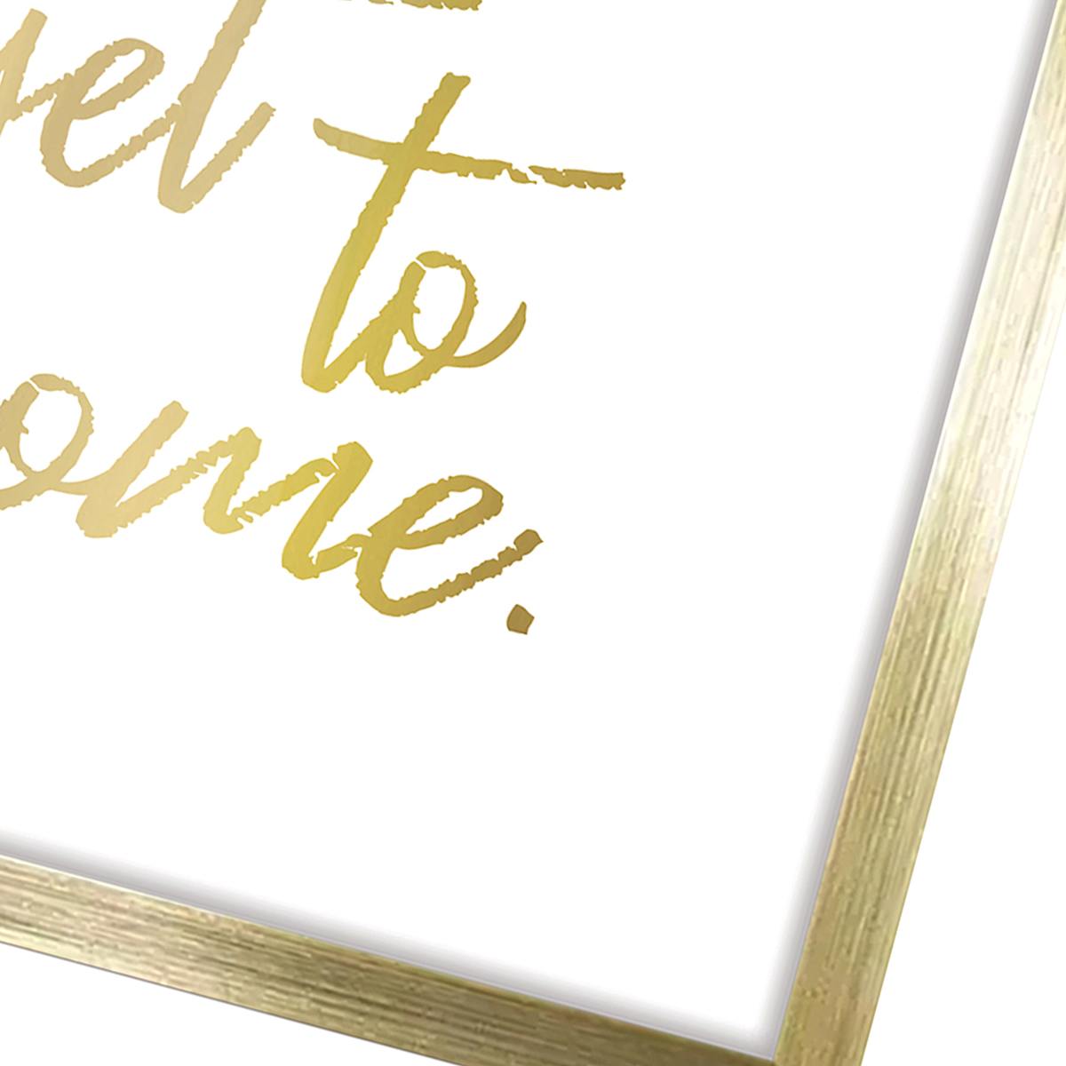 At Home Glass Framed The Best Is Yet To Come Wall Sign 12x16