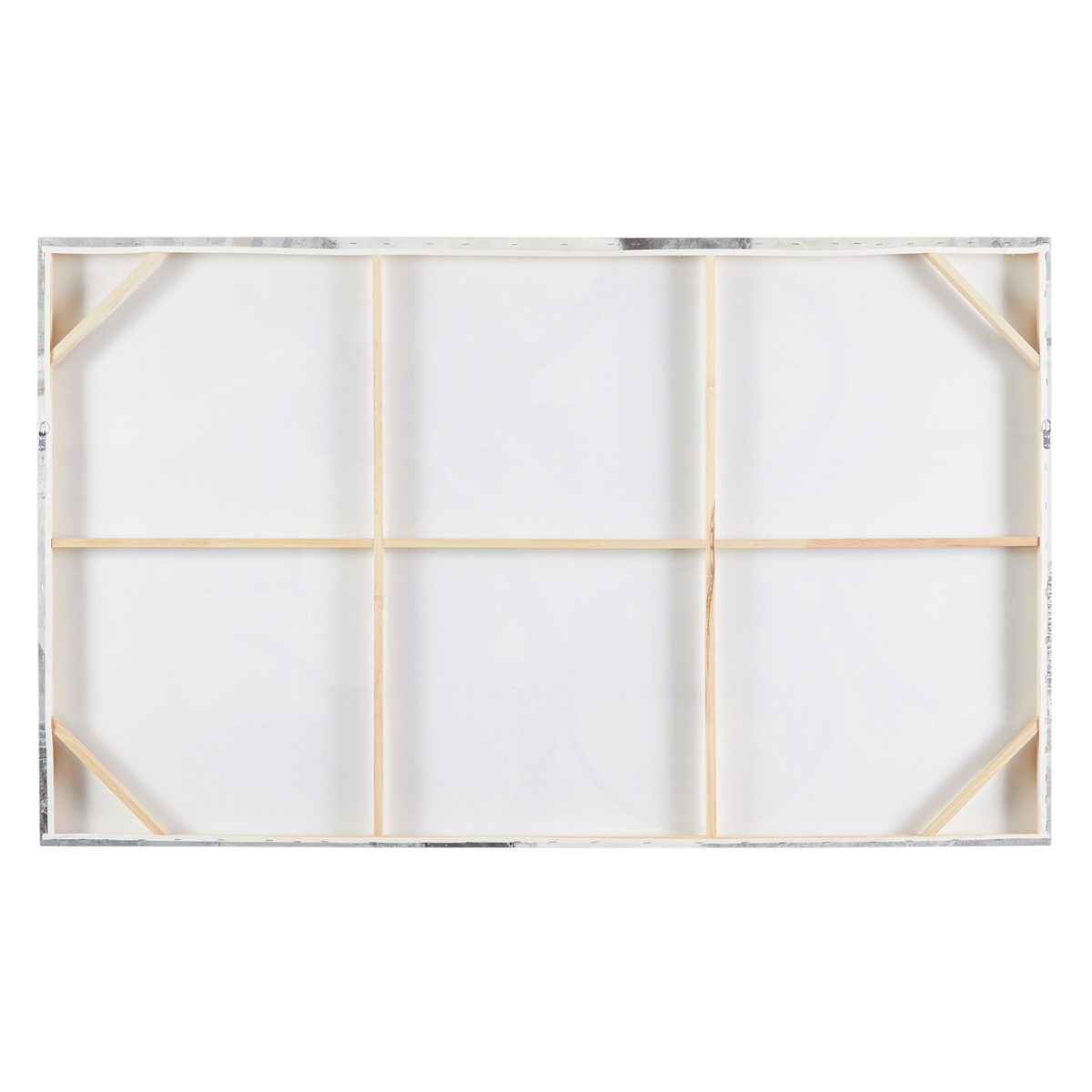 At Home Grey Abstract Printed Canvas Wall Art 30x60