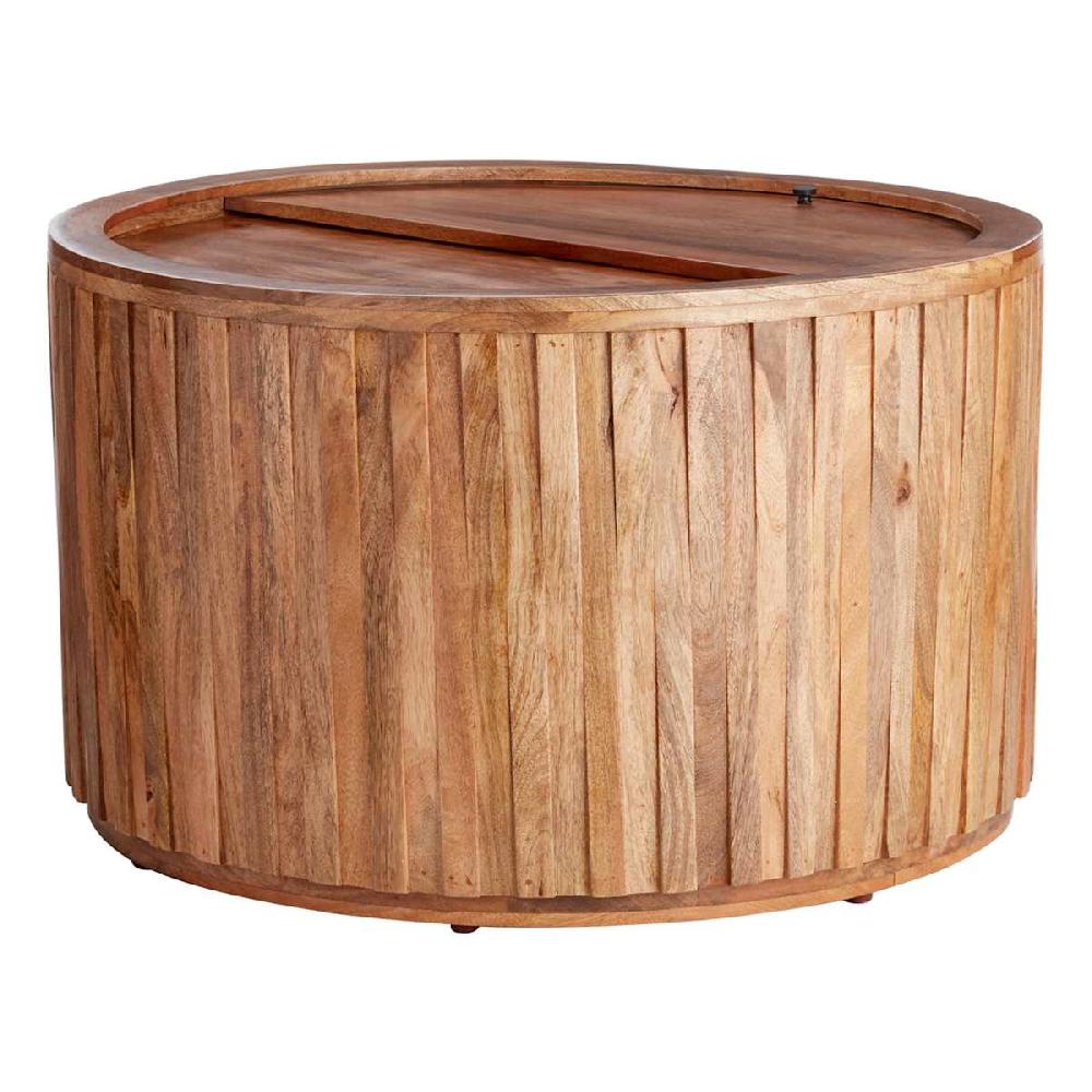At Home Havana Coffee Table With Natural Mango Wood Finish