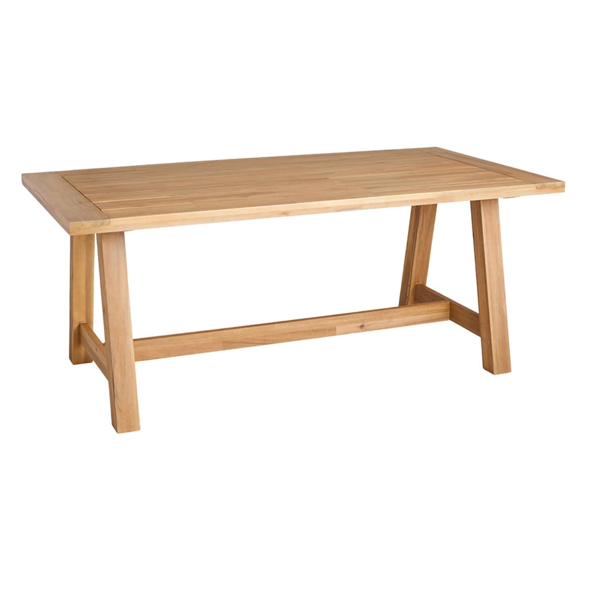 At Home Haven Blond Acacia Wood Dining Table & Chair 5-Piece Set