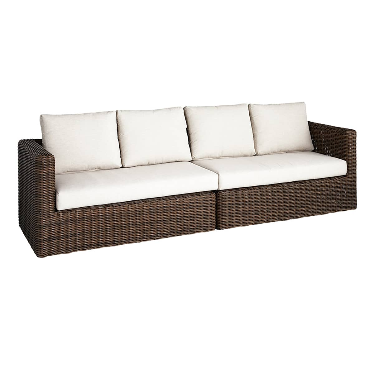 At Home Highland Patio Sectional & Coffee Table 3-Piece Set