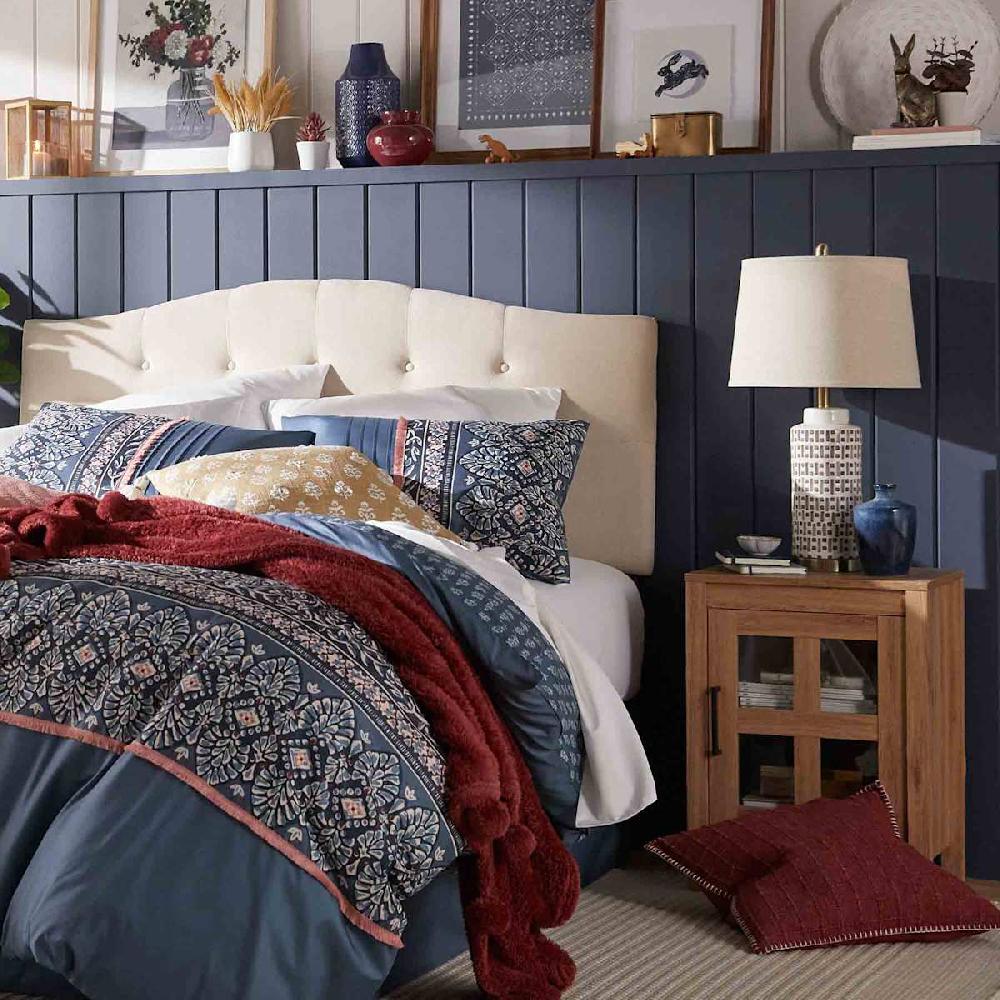 At Home Honeybloom Gold Metal Decorative Box With Lid 9"