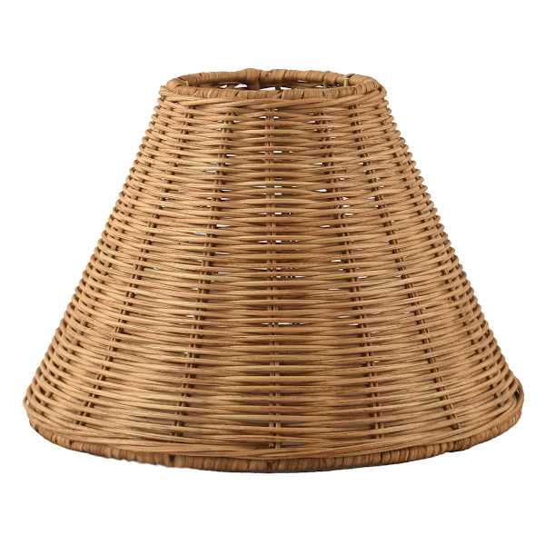 at home Honeybloom Natural Rattan Medium Table Lamp Shade 6x14x10