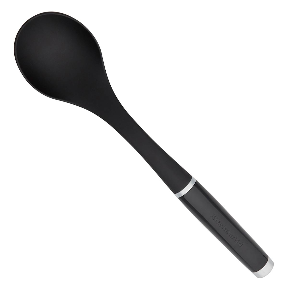 At Home KitchenAid Classic Nylon Basting Spoon Black