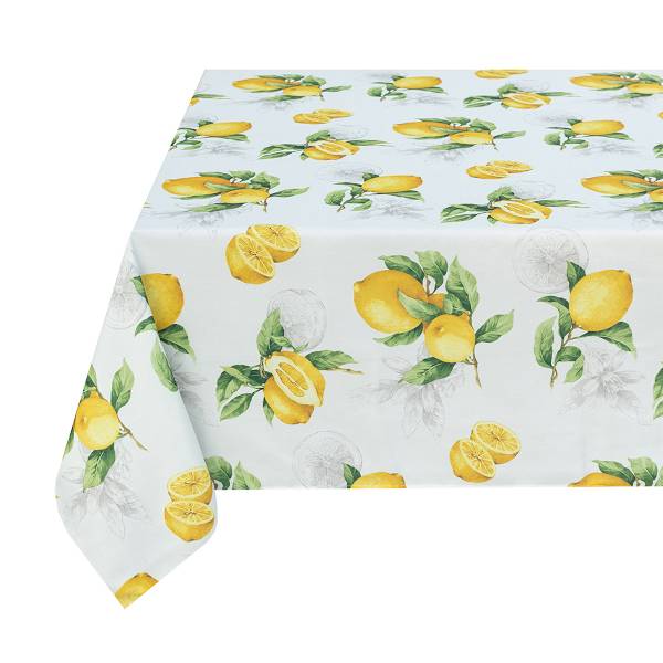at home Limoncello Printed Spill-Proof Tablecloth 60x84