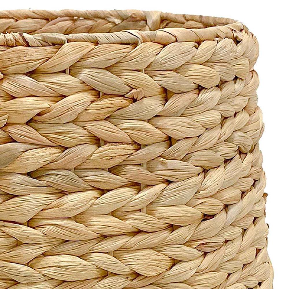 At Home Natural Tapered Drum Small Table Lamp Shade 9x12x9