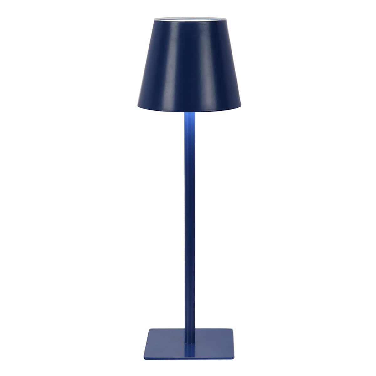 At Home Navy Blue Indoor & Outdoor USB Portable Rechargeable Lamp