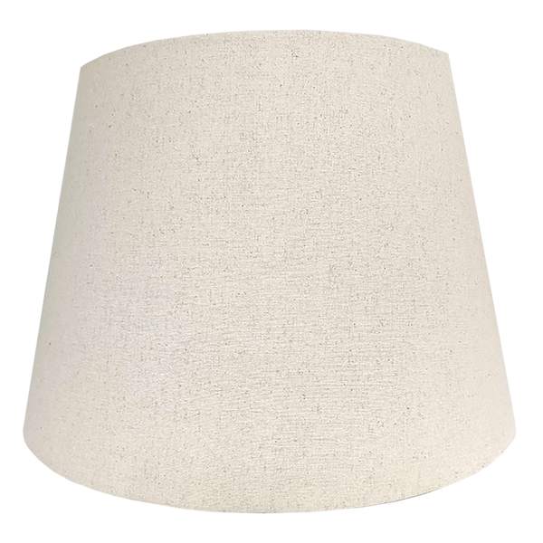 at home Oatmeal Tapered Drum Large Table Lamp Shade 13x17x12