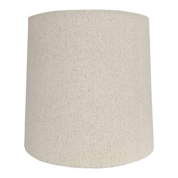 at home Oatmeal Tapered Drum Small Table Lamp Shade 10x11x10.5