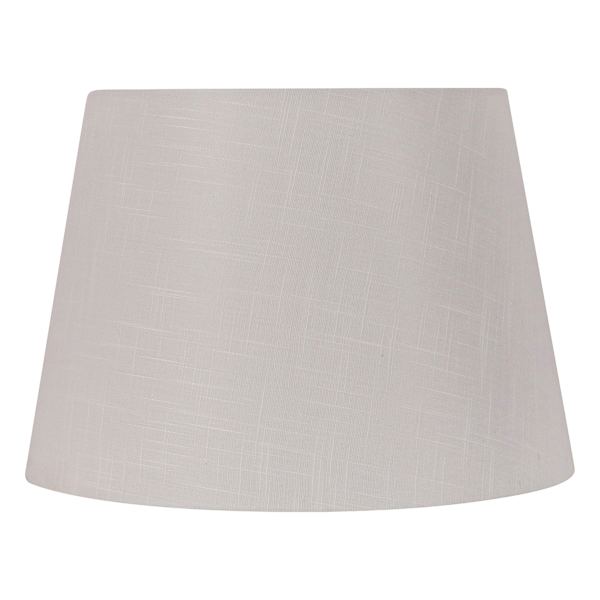 at home Off-White Tapered Drum Large Table Lamp Shade 13x17x12