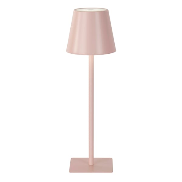 at home Pink Indoor & Outdoor USB Rechargeable Lamp 14"