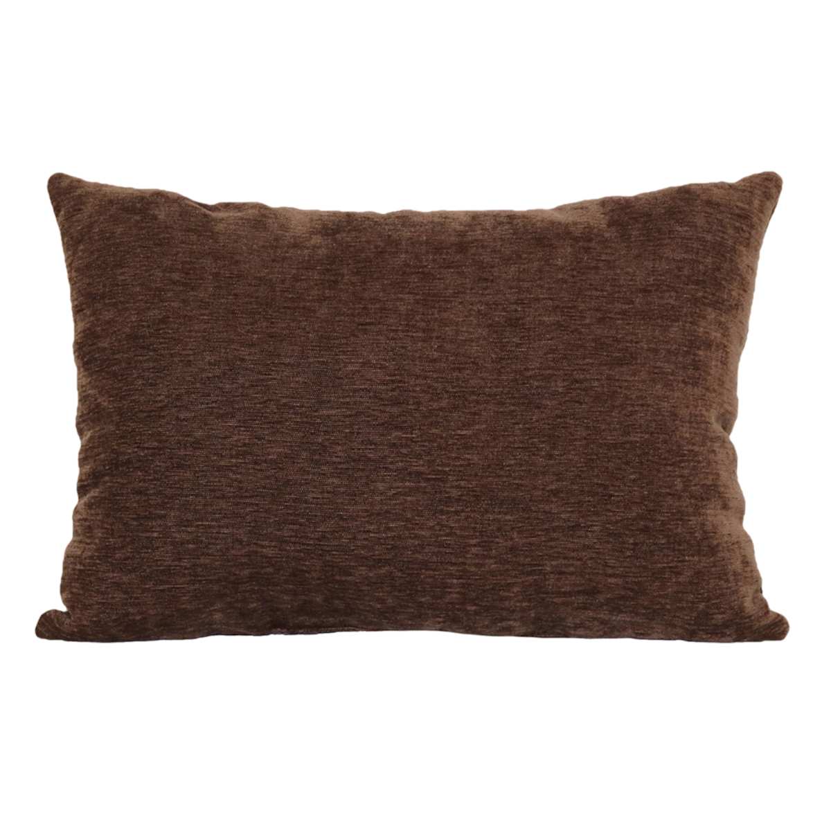 At Home Reese Chocolate Chenille Throw Pillow 14x20