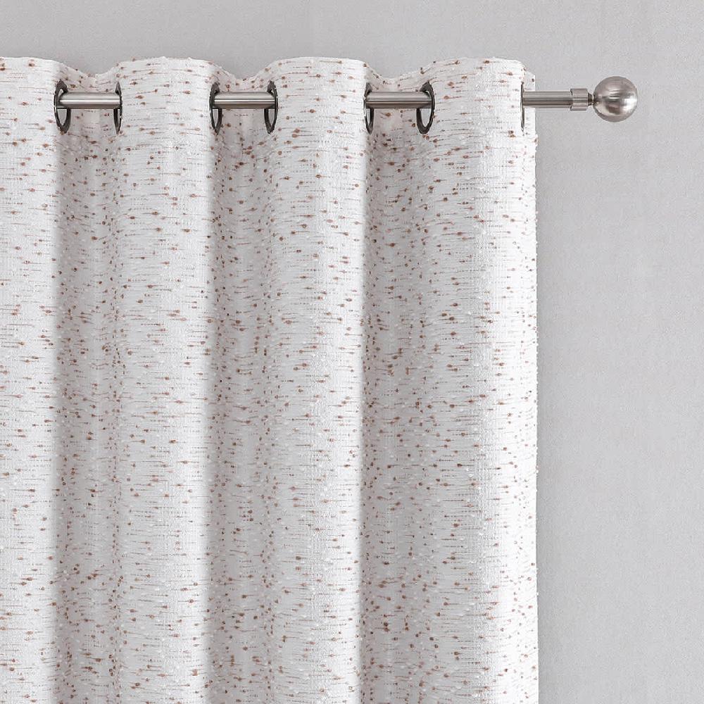 At Home San Marco Linen Blackout Grommet Curtain Panel 84"