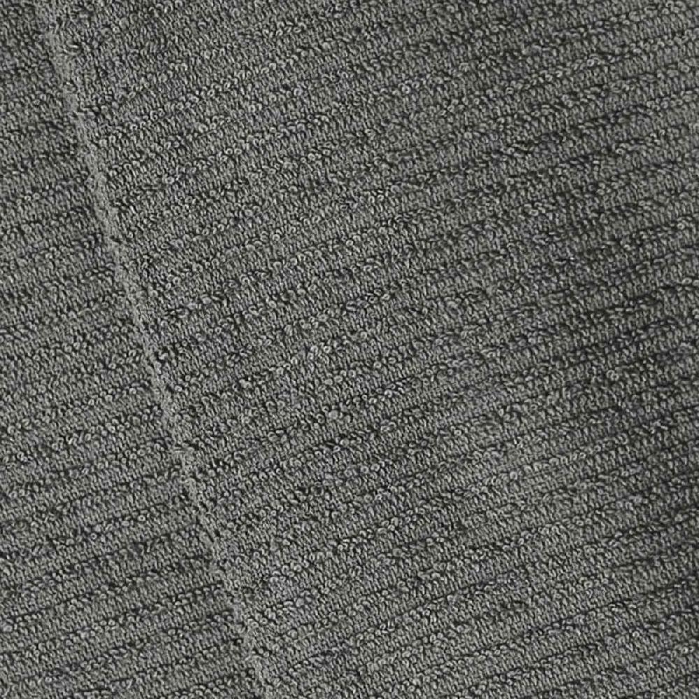 At Home Set Of 2 Grey Wave Terry Cotton Kitchen Towels