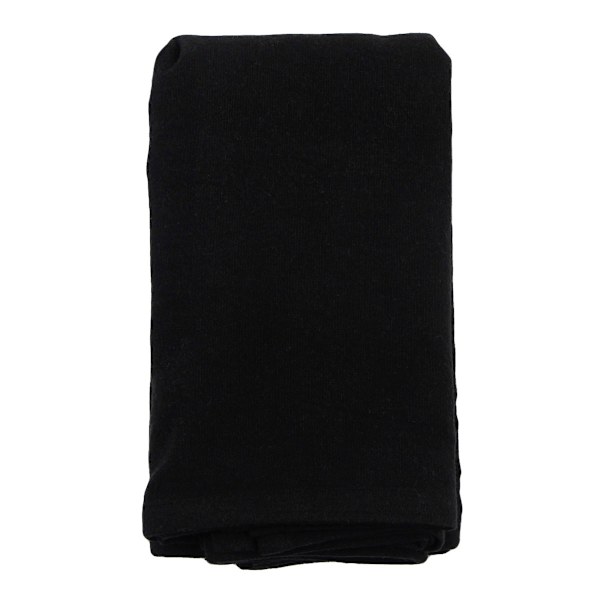 at home Set of 4 Black Linen-Like Cotton Napkins 18"