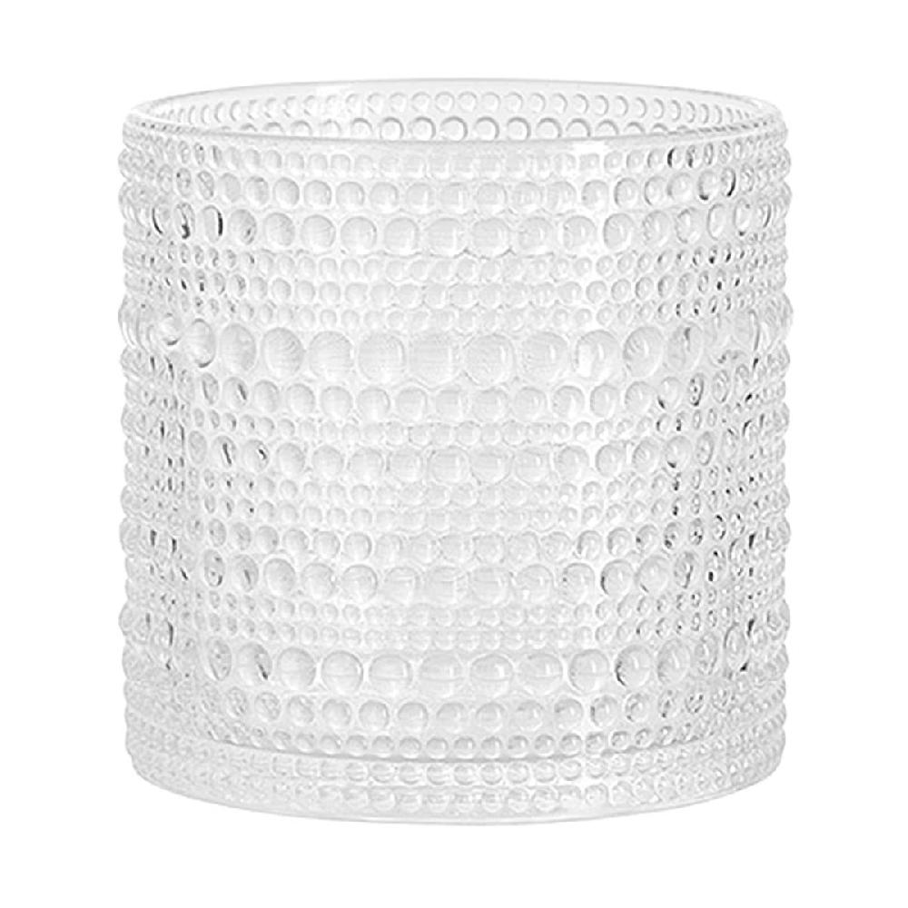 At Home Set Of 4 Clear Spectra Double Old Fashioned Glasses 13oz