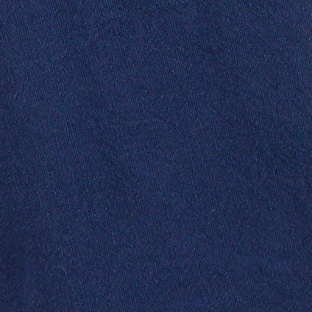 At Home Set Of 4 Navy Blue Linen-Like Cotton Napkins 18"