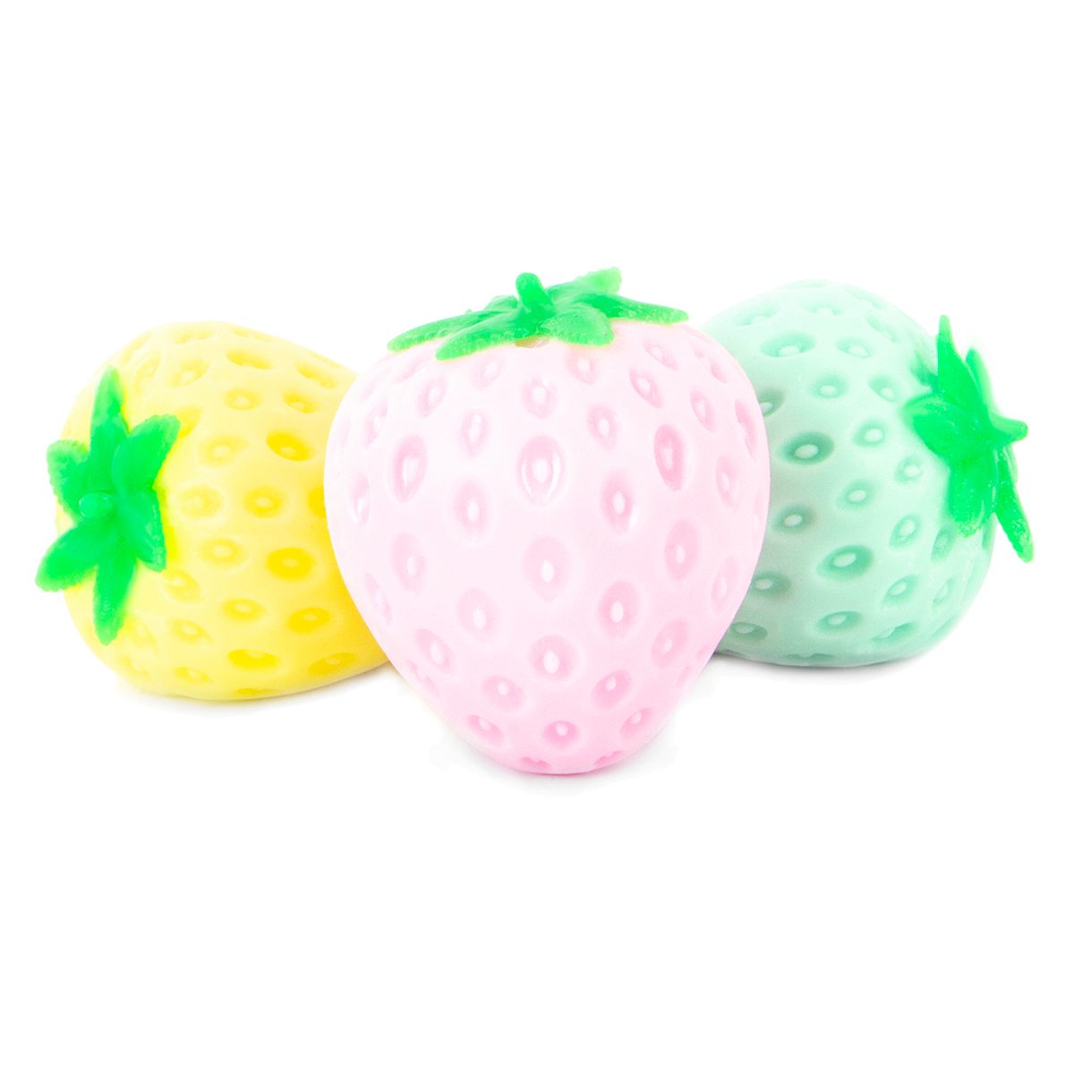 At Home Squidgy Strawberry Sensory Toy Assorted Colors