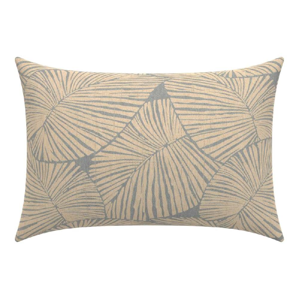 At Home Talia Palm Lumbar Outdoor Throw Pillow 14x20