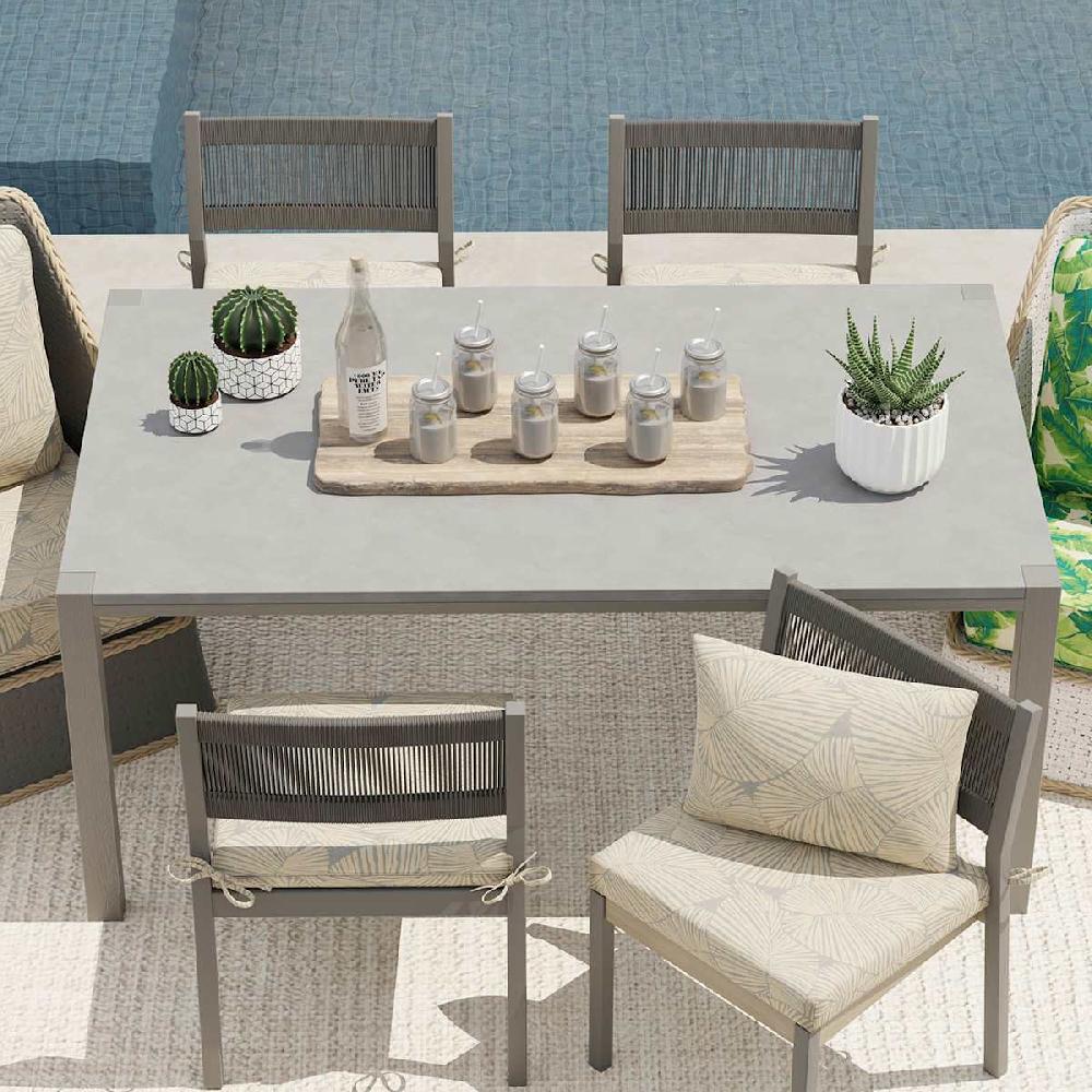 At Home Talia Palm Lumbar Outdoor Throw Pillow 14x20